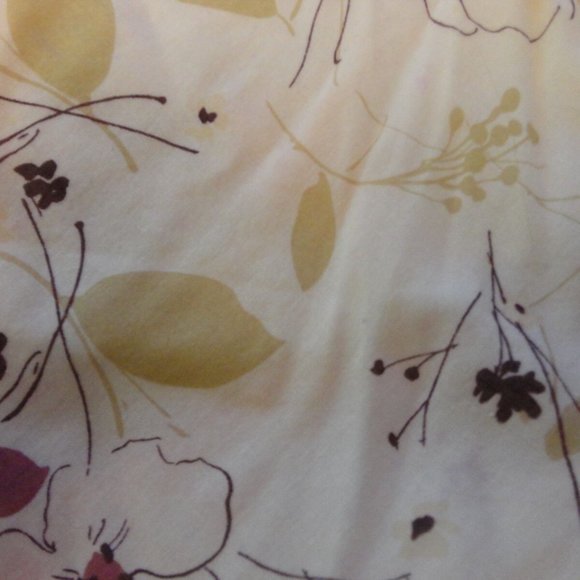 PINK FLORAL EXPRESS CAMI SLEEVELESS LACE SHIRT SIZE 8 - Picture 5 of 8